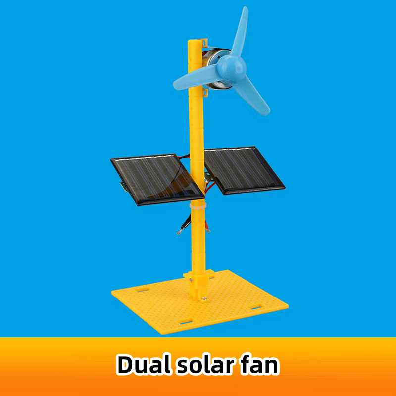 Science Toys Diy - DIY Solar Electric Fan Model Assemble