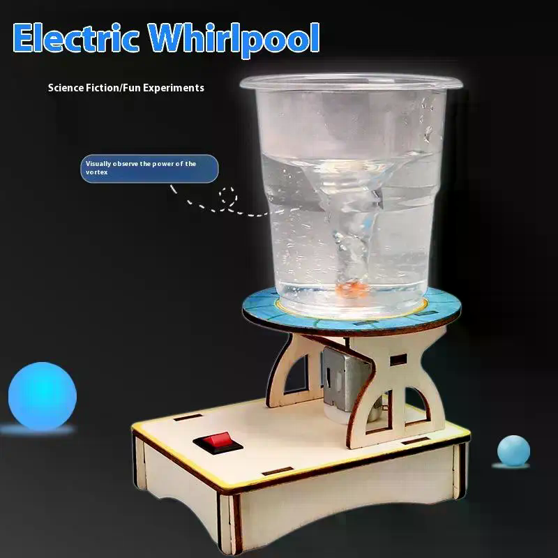 Science Toys Diy - 1Set for Water Tornado Swirl Maker