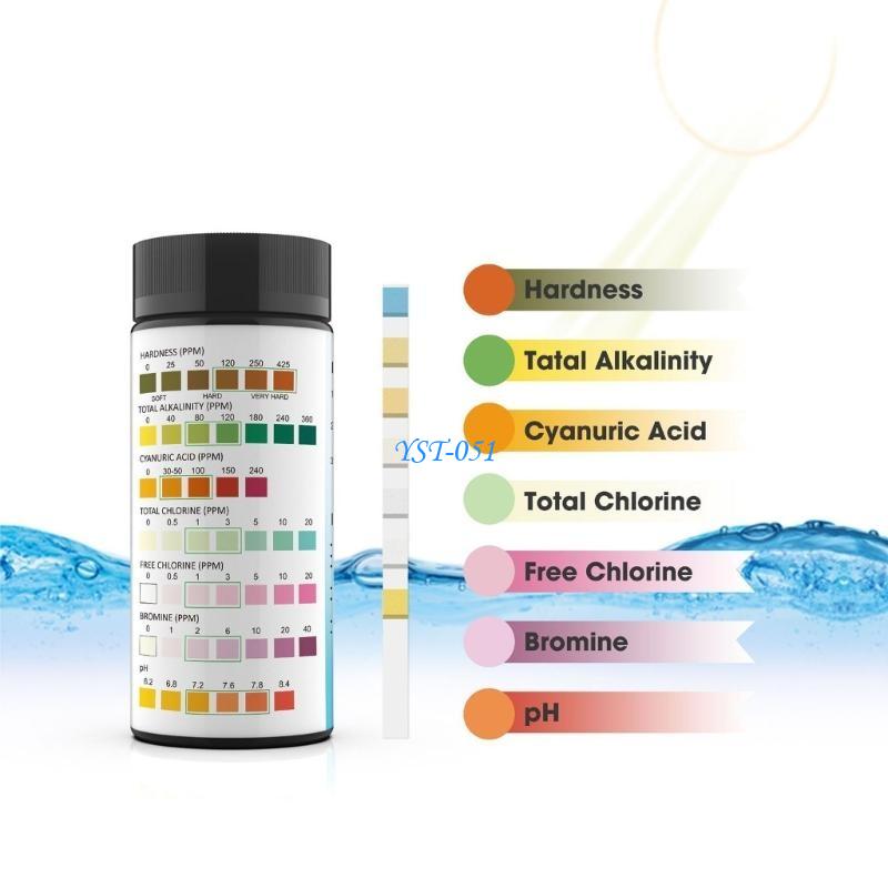 Ph Strip Test - E15A Water Quality Detection 8 in