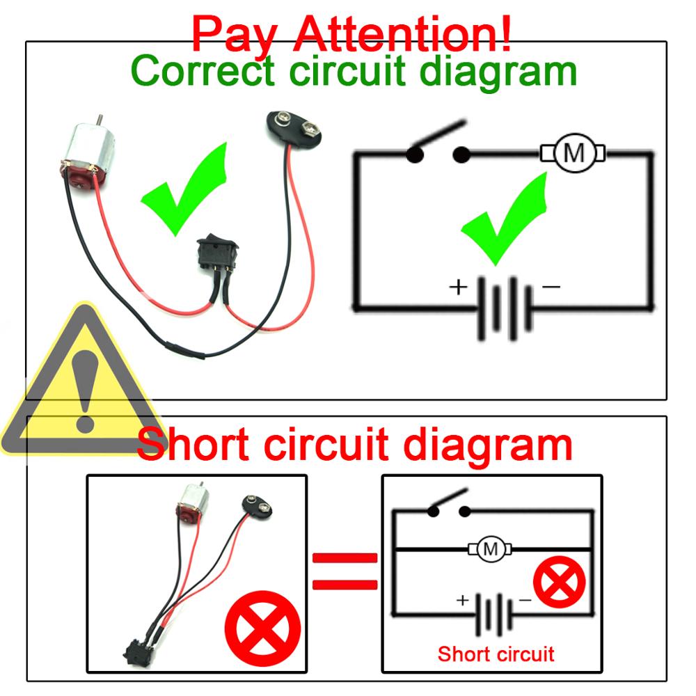6 Set Motors Kit, Mini Electri - Science Hobby Kit review and price