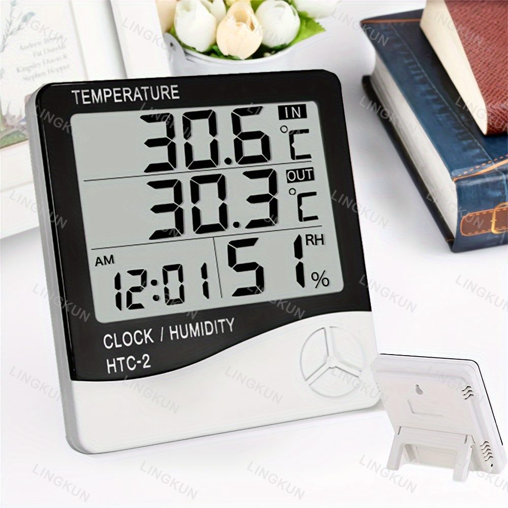 LCD Digital Thermometer Hygrom - Weather Station Indoor review and price