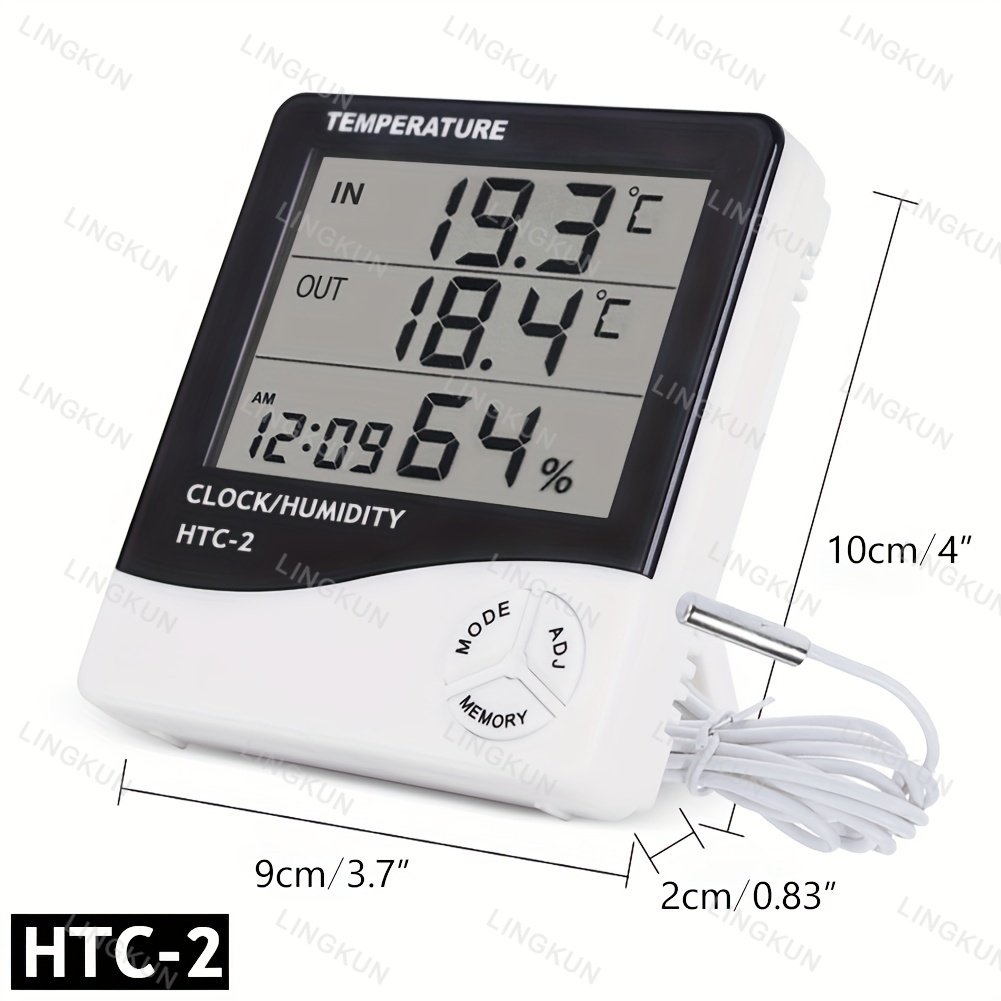 LCD Digital Thermometer Hygrom - Weather Station Indoor review and price