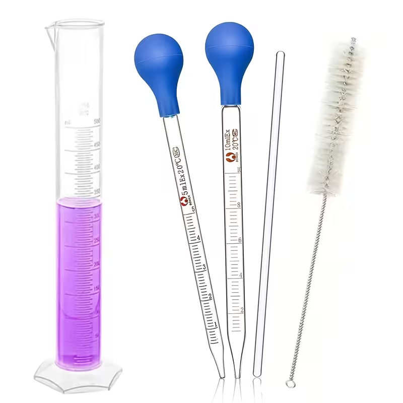 A set of glass dropper experim - Science Experiment review and price