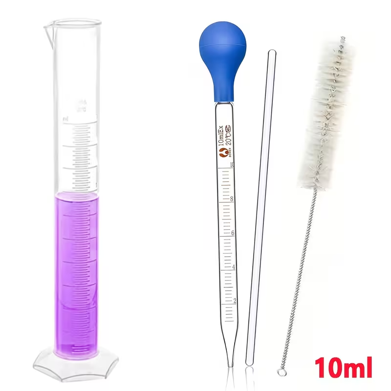 A set of glass dropper experim - Science Experiment review and price