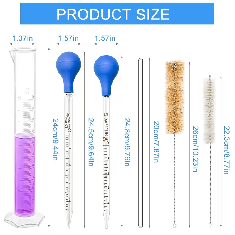A set of glass dropper experim - Science Experiment review and price