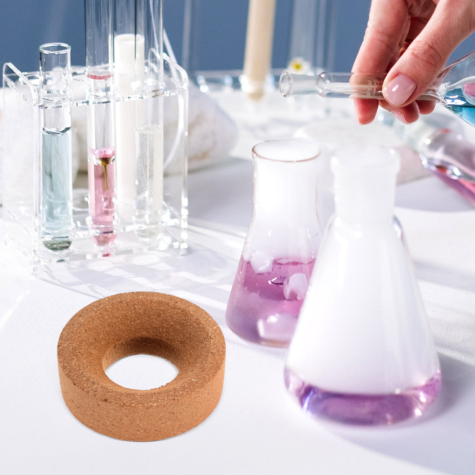 Laboratory Flask Cork Stand He - Science Experiment review and price