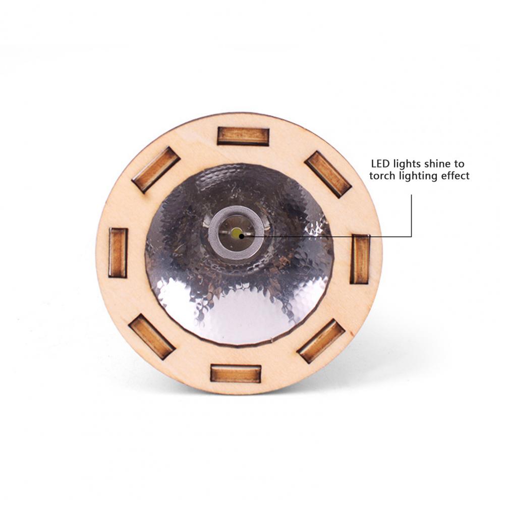 Wooden DIY Flashlight Puzzle K - Science Project Physics review and price