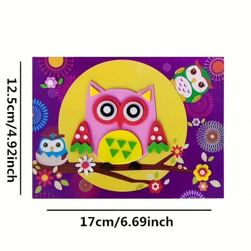 Children's 3D Stickers, 10 Ran - Science Toys Diy review and price