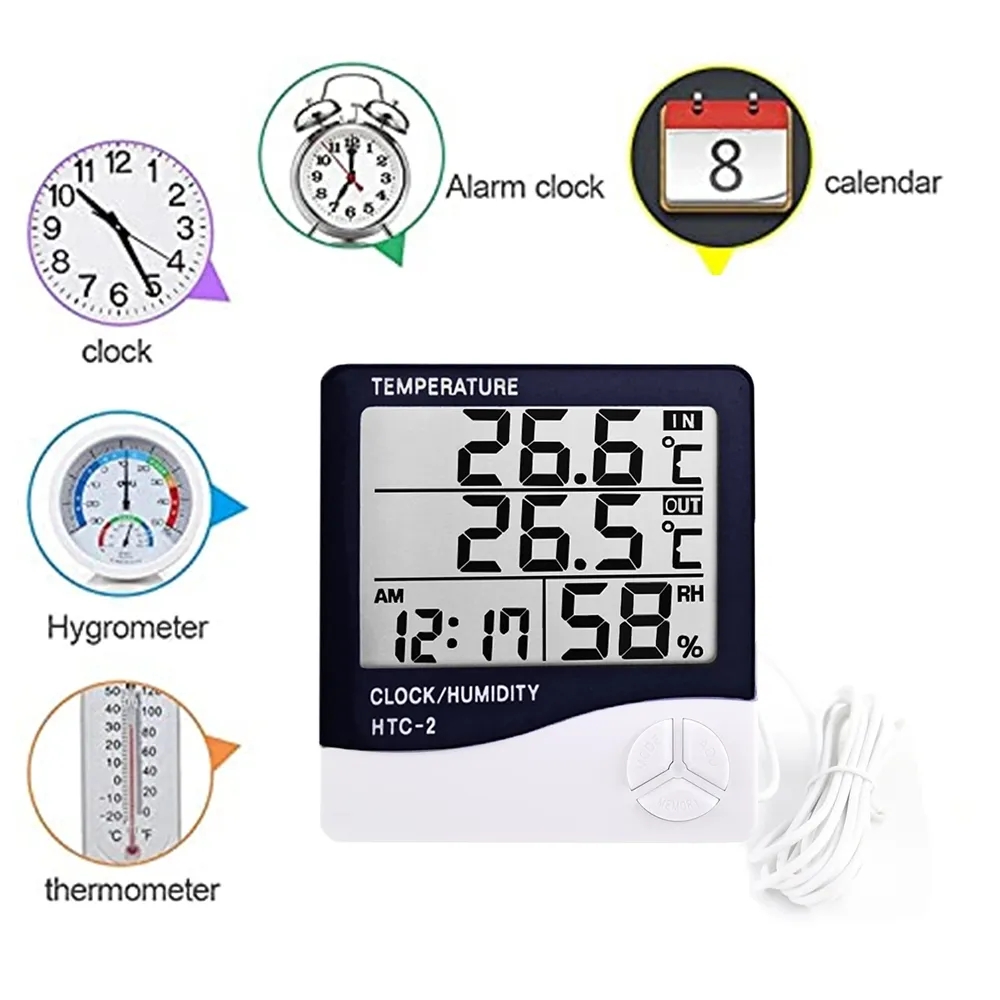 LCD Electronic Digital Tempera - Weather Station Indoor review and price