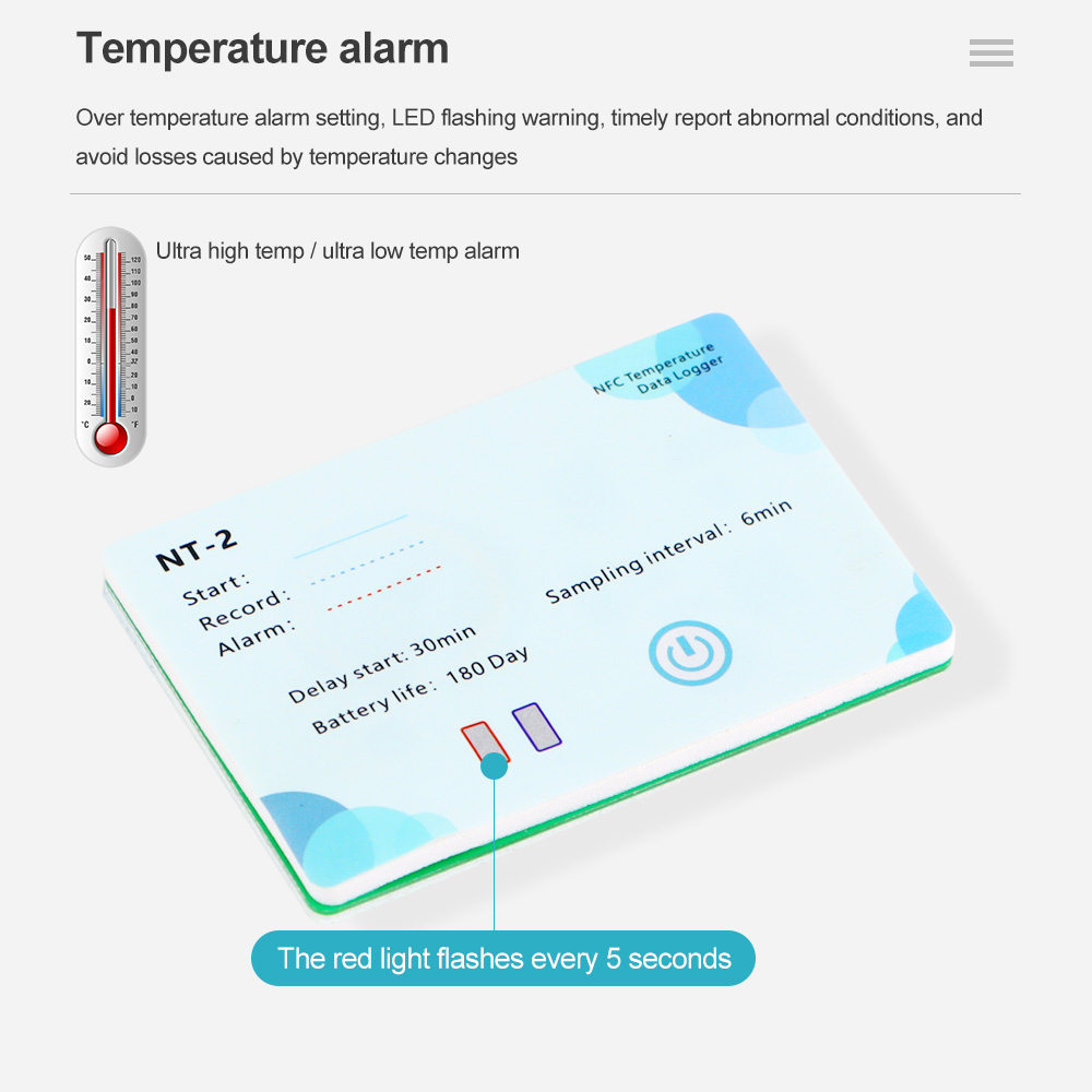 NFC Induction Temperature Logg - Weather Station Indoor review and price
