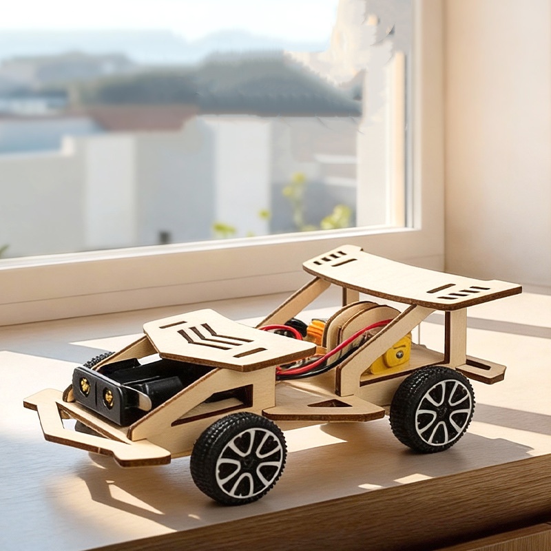 STEAM DIY Assembly Racing Car  - Science Hobby Kit review and price