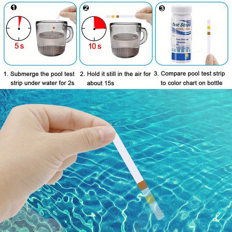 Chlorine PH Test Strips SPA Sw - Ph Strip Test review and price