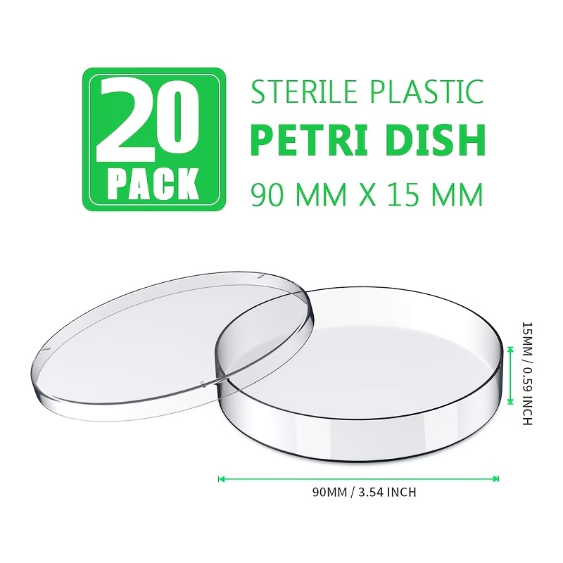 Cost: 20 plastic petri dishes  - Science Experiment review and price