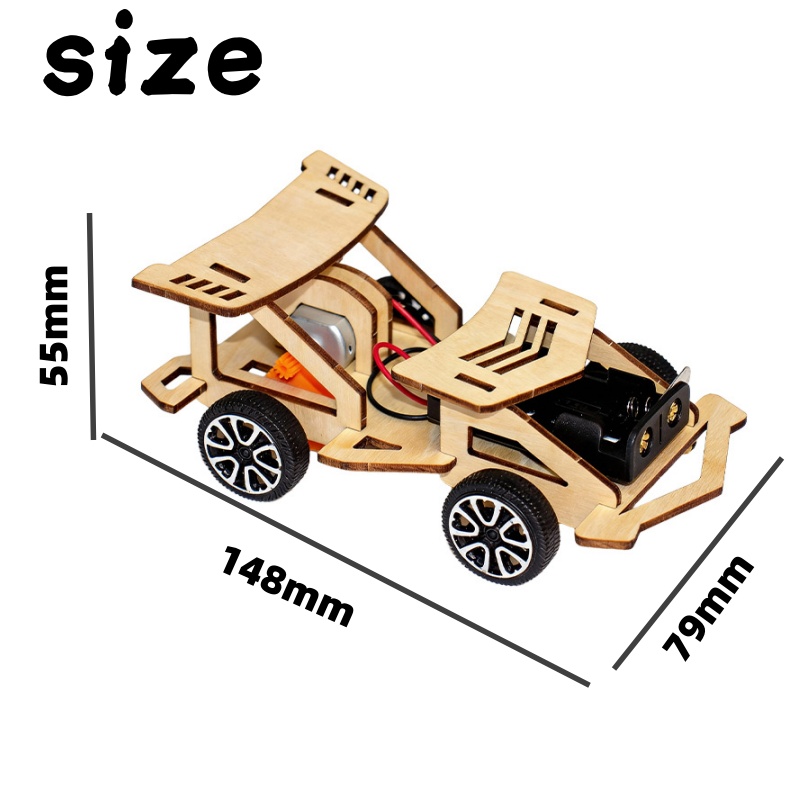 DIY Assembly Racing Car Small  - Science Hobby Kit review and price