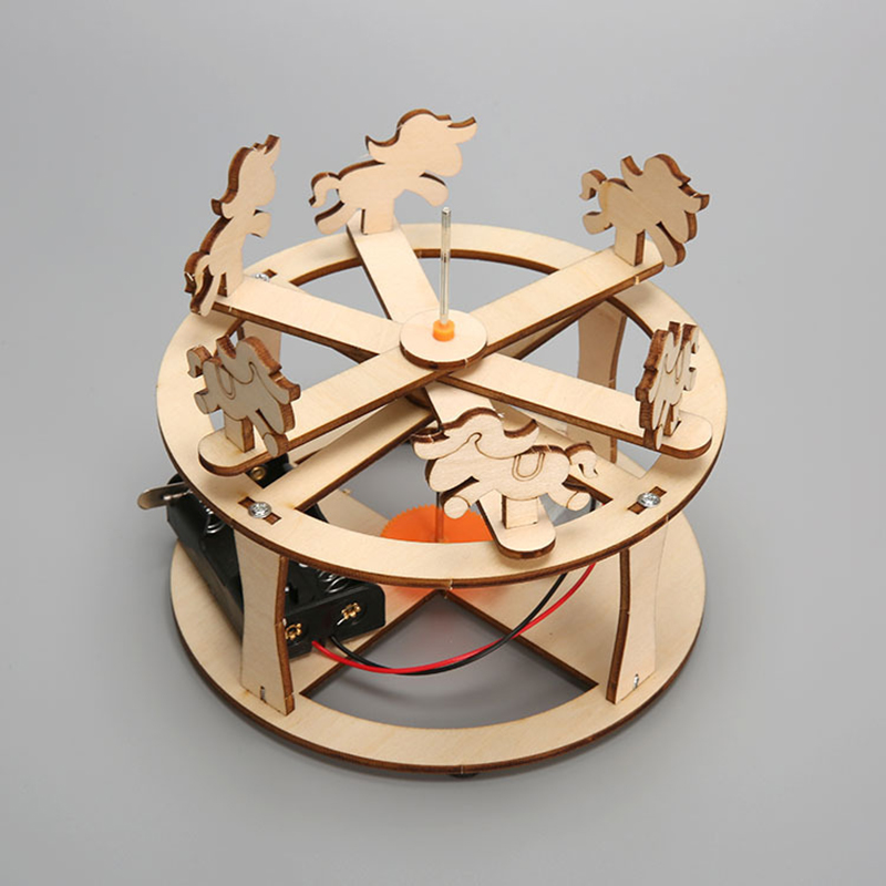 HUAHUABuild Your Own Carousel  - Science Toys Diy review and price