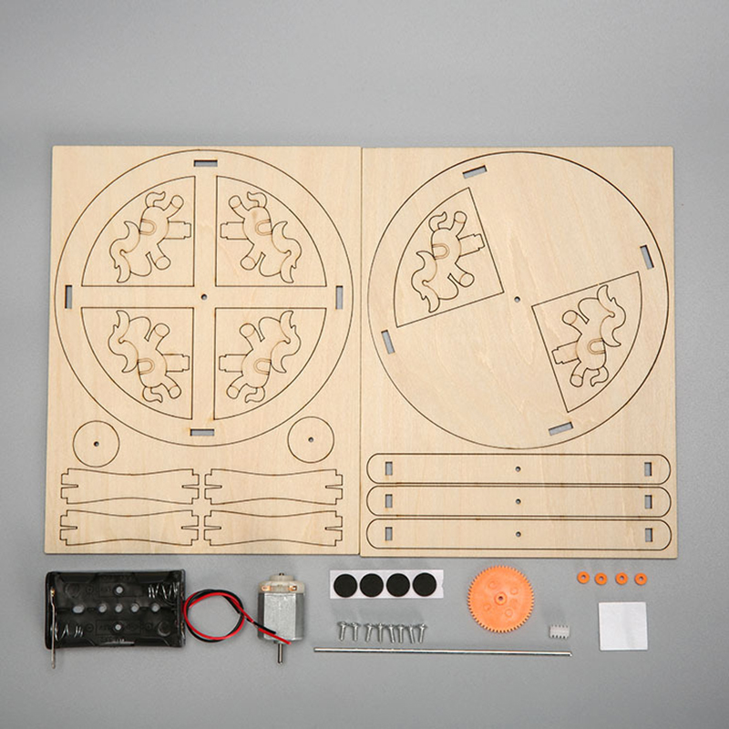 HUAHUABuild Your Own Carousel  - Science Toys Diy review and price