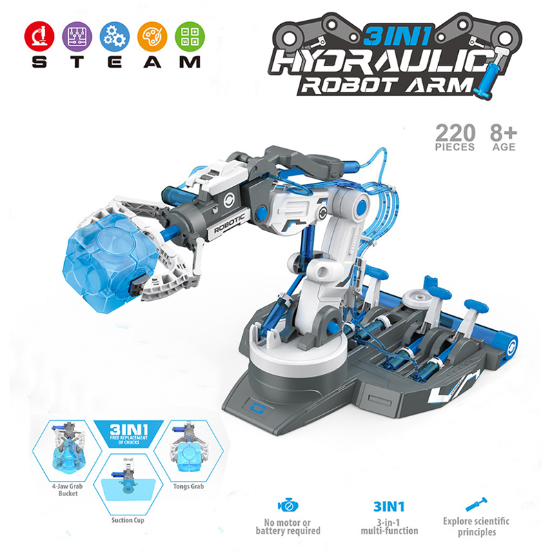 DIY Assembled Hydraulic Mechan - Science Toys Diy review and price