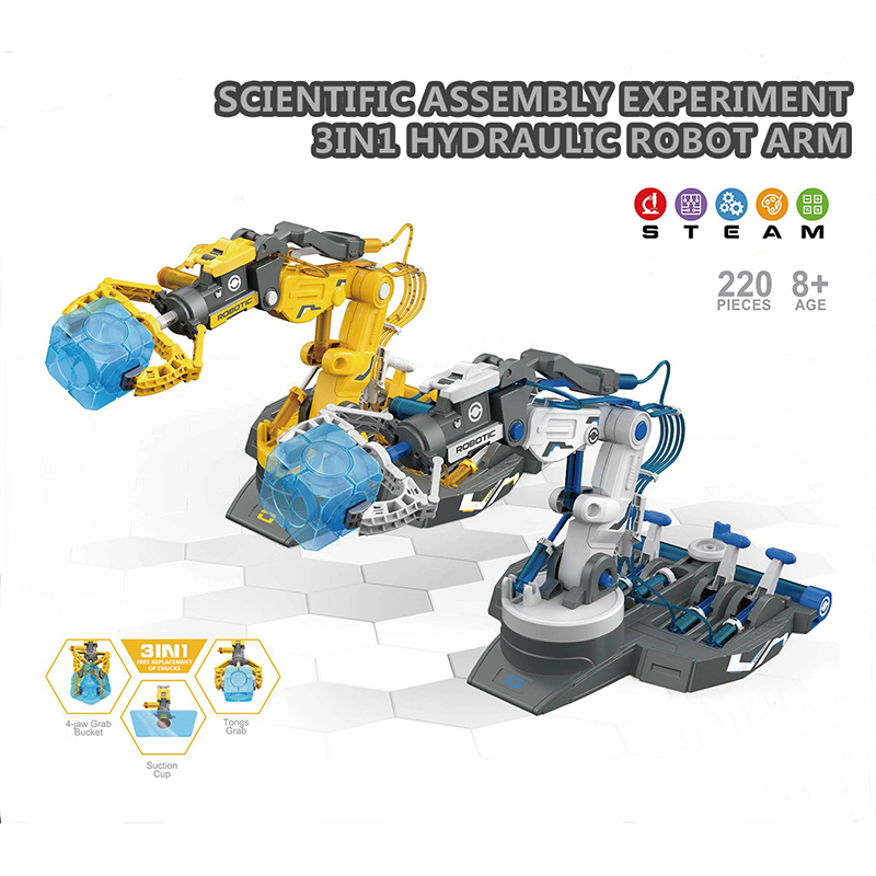 DIY Assembled Hydraulic Mechan - Science Toys Diy review and price