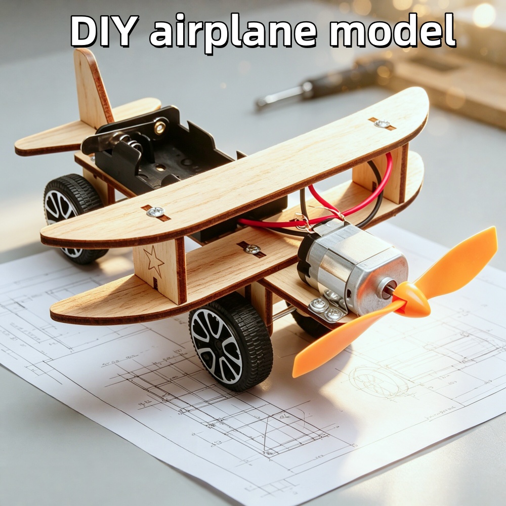 DIY Assembled Electric Glider  - Science Hobby Kit review and price