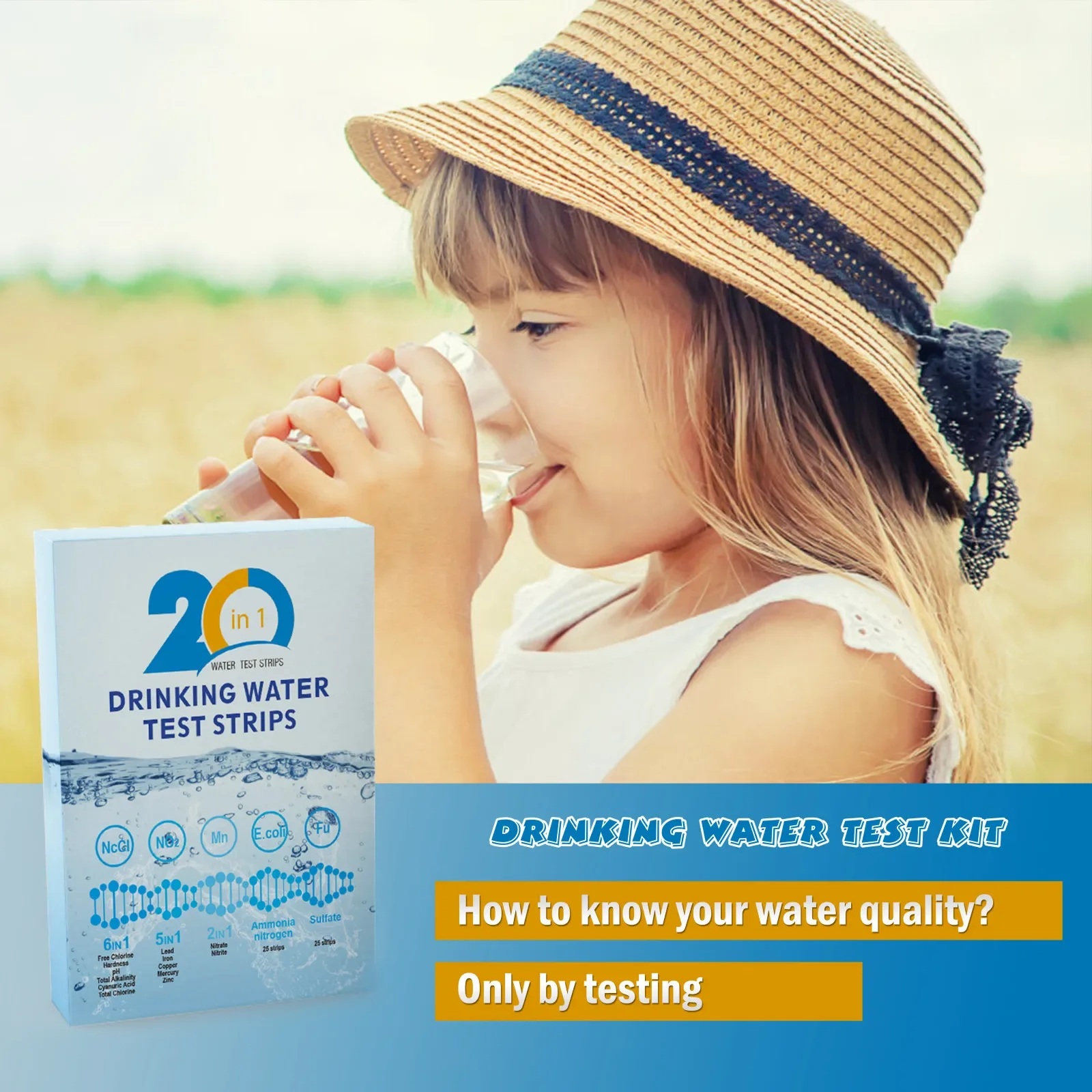 YAGO 20 in 1 Water Test Strips - Ph Strip Test review and price
