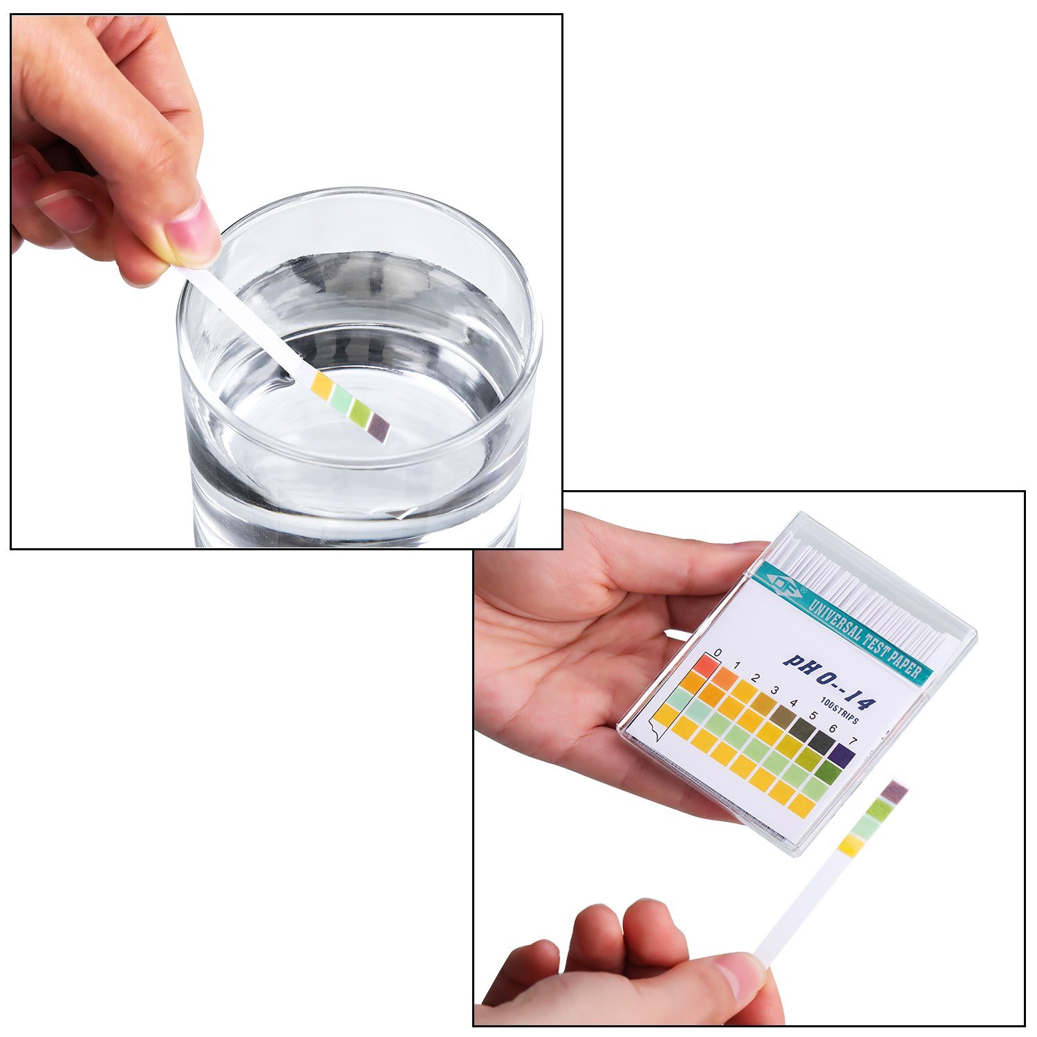 100 Strips 0-14 PH Alkaline Ac - Ph Strip Test review and price