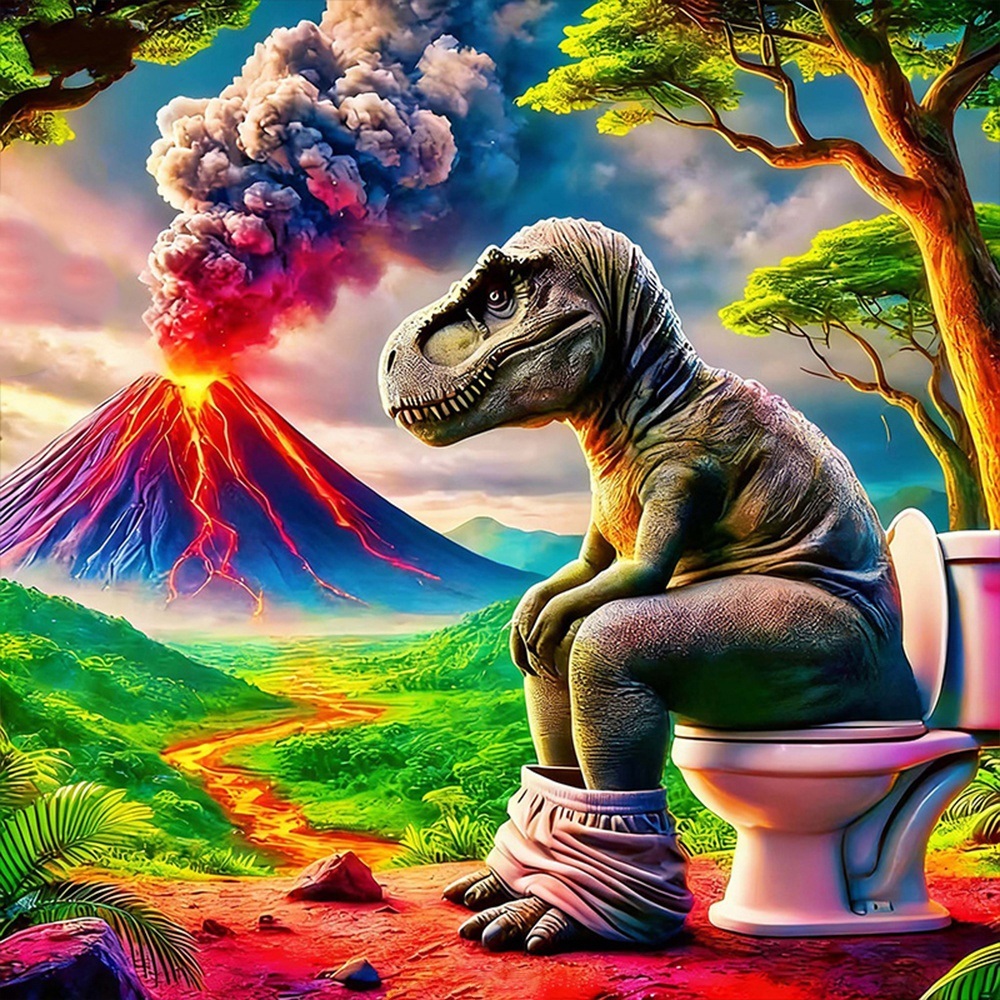 EverShine DIY Diamond Embroide - Volcano Kit Eruption review and price