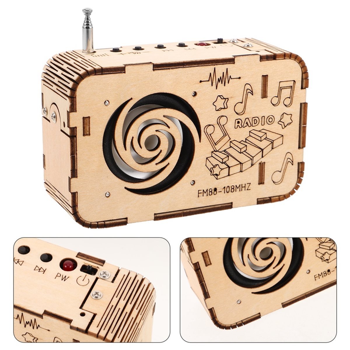 DT57 LATEST MODEL 88-108MHZ DI - Science Project Physics review and price
