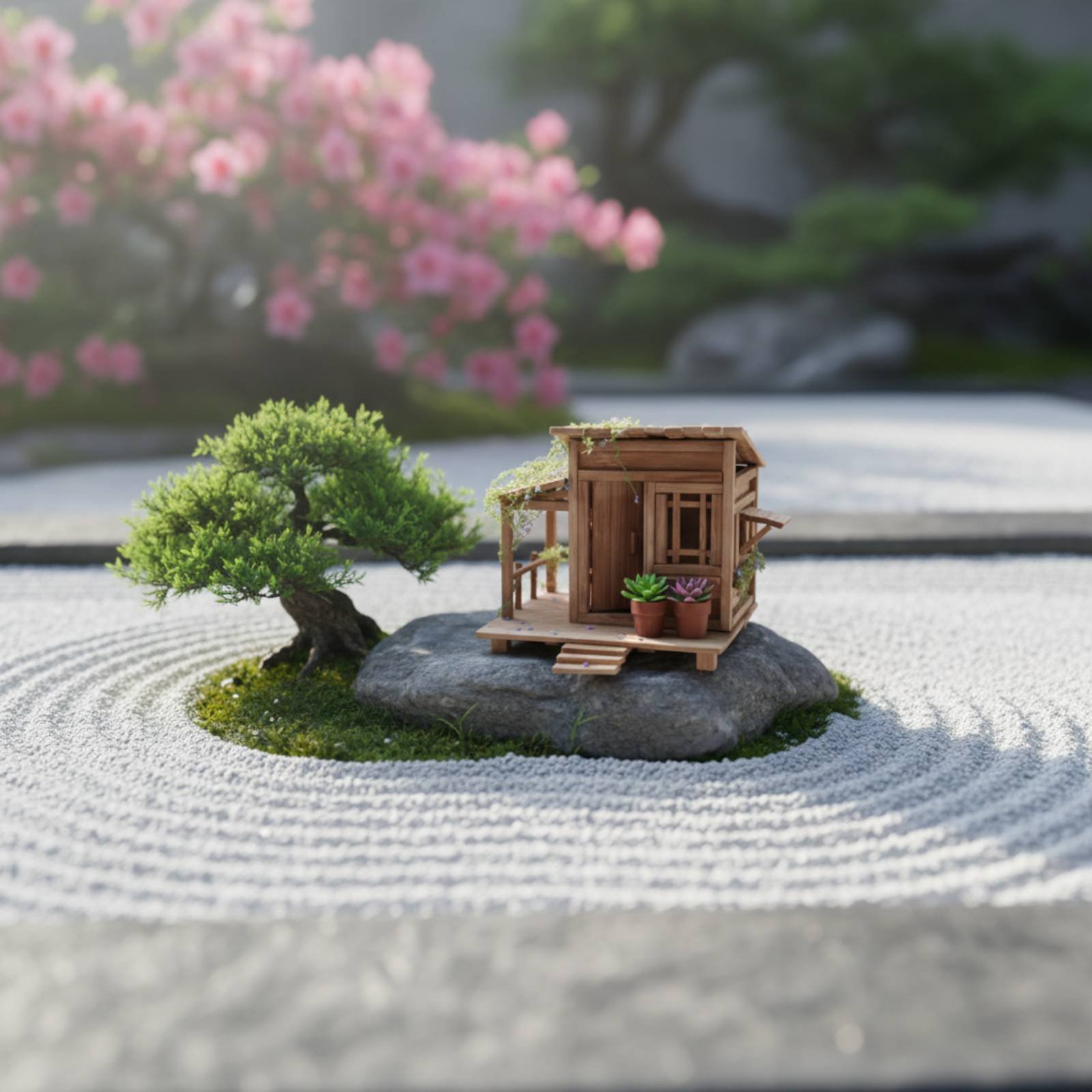 DIY Bamboo House Kit Relaxing  - Science Hobby Kit review and price