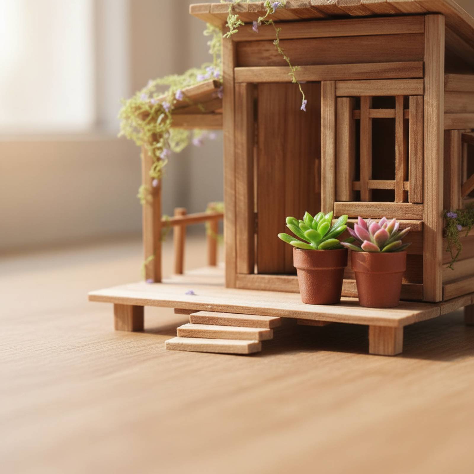 DIY Bamboo House Kit Relaxing  - Science Hobby Kit review and price
