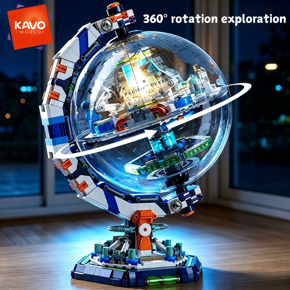 KAVOWORLD 1793pcs Space Statio - Science Hobby Kit review and price