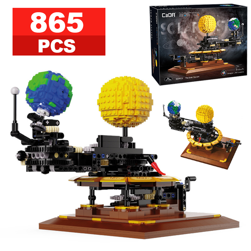 865 Pcs MOC City Solar System  - Solar System Orrery review and price