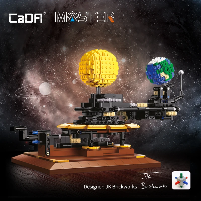 865 Pcs MOC City Solar System  - Solar System Orrery review and price