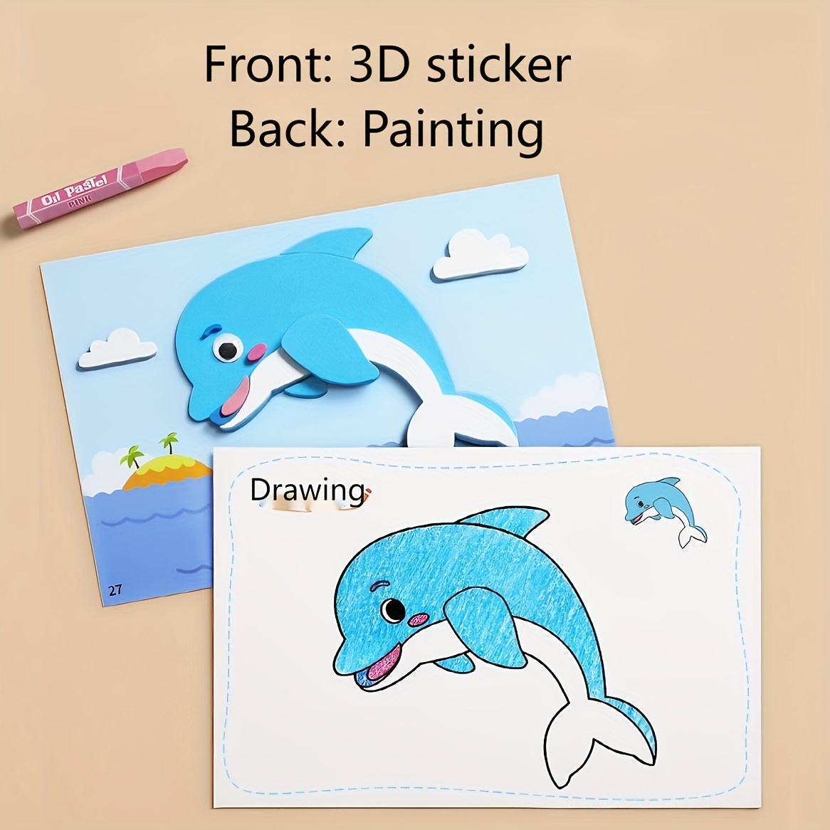 3D Stickers for Kids, Disposab - Science Toys Diy review and price