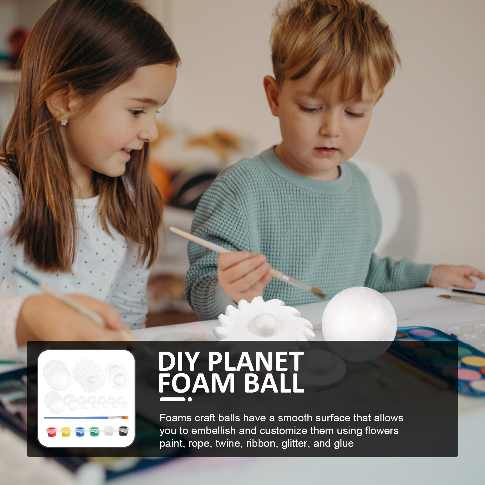 2Sets DIY Solar System Foam Ba - Science Project review and price