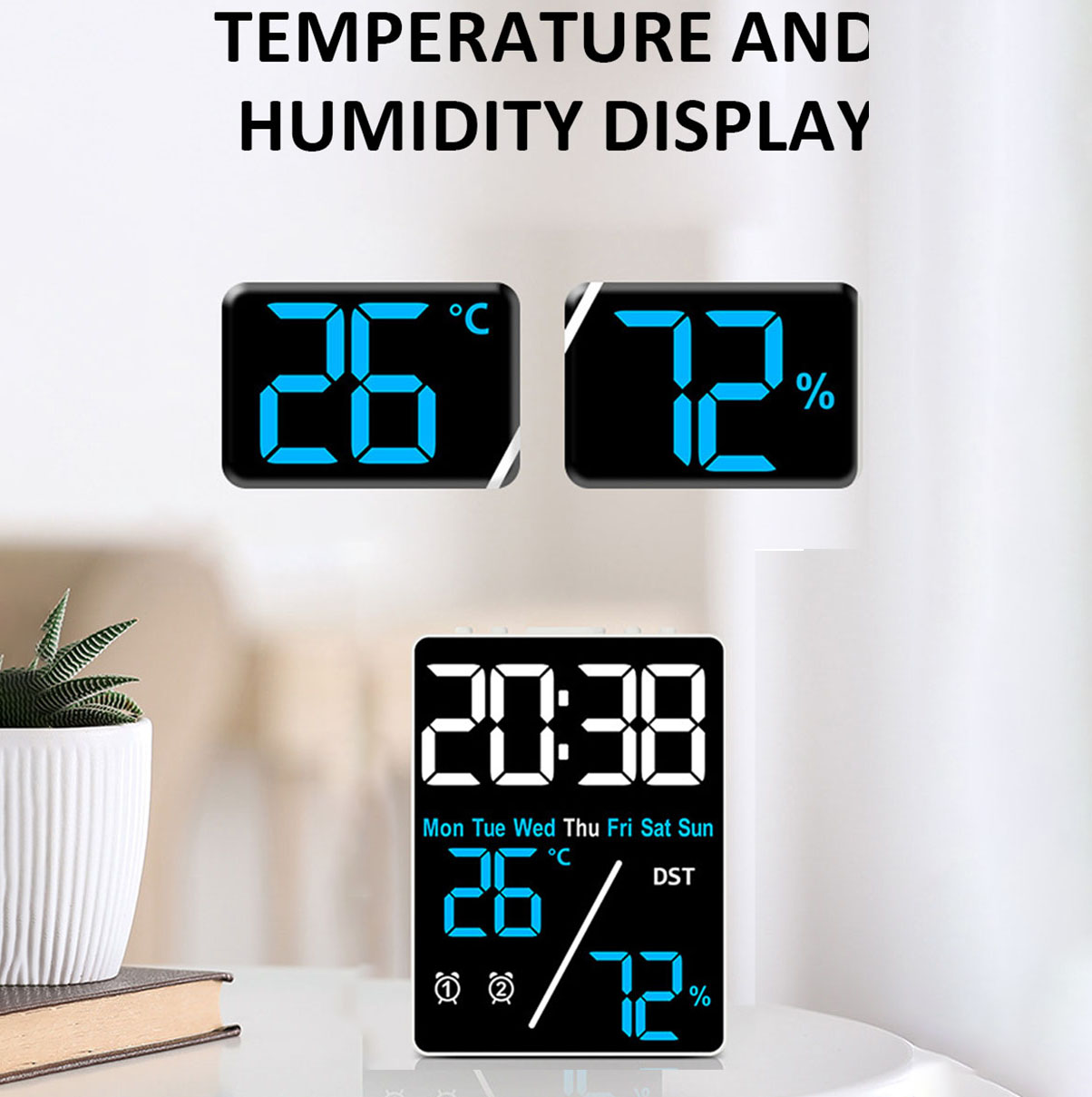 Multifunctional Large Screen D - Weather Station Indoor review and price